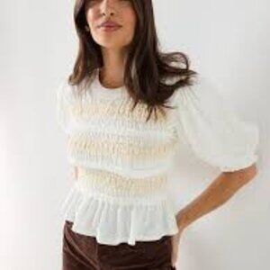 Free People Maxey Knit Top